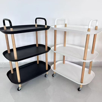 Vente directe d'usine, chariot de rangement utilitaire simple, pratique, mobile, étagère de rangement