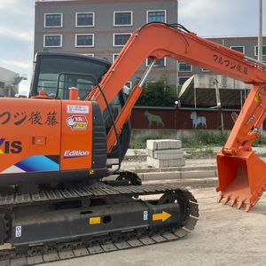 Nouveau prix de la pelle hydraulique à chenilles HitachiZX70-5A d'occasion en bon état adaptée au creusement de la construction/de l'agriculture - Product Image 1