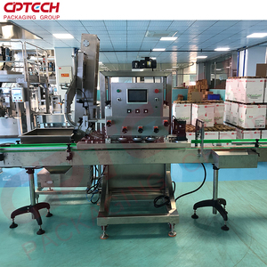 Ligne de production de lait CPTECH pour la ligne de remplissage de lait en bouteille en utilisant un remplisseur à piston de lait et une capsuleuse à broche pour <span class=keywords><strong>le</strong></span> super <span class=keywords><strong>marché</strong></span> - Product Image 4