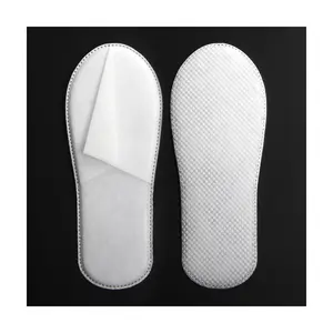 Hotel Disposable Slippers Bulk Cheap White Non Woven Disposable Slippers For Hotels