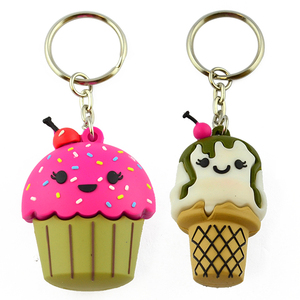 Figurines d'Anime Porte-clés Porte-clés Cartoon Porte-clés Usb Couvre Clé Caoutchouc Pvc Jouet Porte-clés Personnalisé Avec Personnages <span class=keywords><strong>3d</strong></span> - Product Image 5