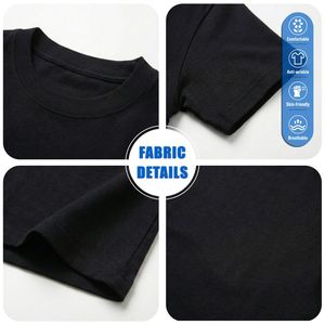 เสื้อยืดสตรีทแวร์ผ้าฝ้ายคุณภาพสูงทรงโอเวอร์ไซส์ ไหล่ตก พิมพ์ลายโลโก้ได้ตามต้องการ เสื้อยืดสีขาวเนื้อหนาสำหรับผู้ชาย - Product Image 6
