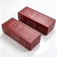 Cajas de Empaque Mate de Alta Gama Personalizadas con Impresión en Contraste, Caja de Papel Elegante y Moderna