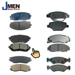 Jmen-pastilla de freno de cerámica para SUZUKI SOLIO, Rotor de mano de tambor semimetálico, chasis automático