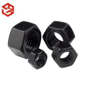 12.9 ग्रेड उच्च शक्ति हेक्सागोनल नट काले लोहे ने छह पक्षीय स्क्रू कैप स्क्रू कैप - Product Image 1