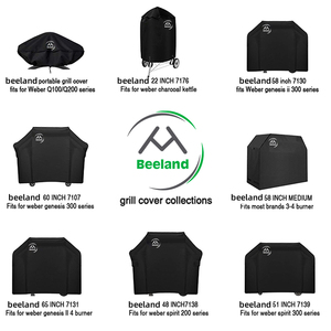 Cubierta de parrilla impermeable de alta resistencia Cubierta de parrilla de 26 pulgadas para hervidor de carbón <span class=keywords><strong>Weber</strong></span> - Product Image 6