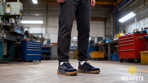 Мужские дышащие промышленные ботинки со стальным носком - Product Image 2