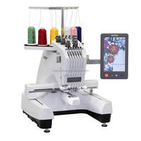 Machine à broder industrielle Brother PR680W à tête unique et 6 aiguilles pour casquettes, sacs fourre-tout, manches – Prix