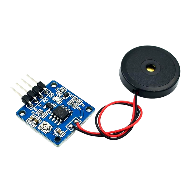 Bssy)Piezoelectric Plate Knock Vibration Sensor Switch Module Finished Product