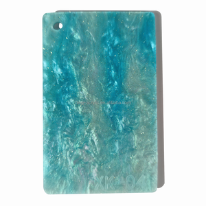 OLEG 3 قطع ليزر ملون قزحي الألوان ورقة الاكريليك المصبوب لمعان للنقش بالليزر - Product Image 5