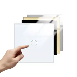Dimensioni personalizzate temprato temprato serigrafia vetro colorato per pannello touch guscio del prodotto elettronico