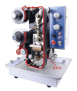 HP241b קידוד מכונה חם ביול קידוד רדיד סרט תפוגה תאריך אצווה מספר קוד סרט חותמת מקודד - Product Image 4