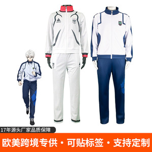 Disfraz de Cosplay de Blue Lock Blue Prison, Conjunto Deportivo de Anime para Hombre, Poliéster, Verano 2023 - Product Image 5