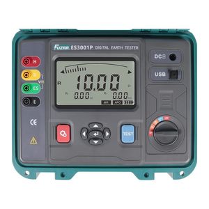 FUZRR ES3000P (General) ES3001P (4-Wire) ES3002E (Double Clamp) Multi-functional Ground Resistance Meter 0-2000 <b>Range</b> 0.01% - Product Image 3
