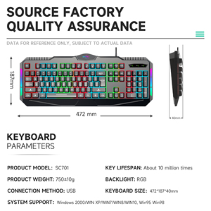 Umila set <span class=keywords><strong>keyboard</strong></span> dan mouse gaming, set <span class=keywords><strong>keyboard</strong></span> dan mouse gaming OEM, <span class=keywords><strong>keyboard</strong></span> mouse LED RGB berkabel pc komputer <span class=keywords><strong>backlit</strong></span> - Product Image 5
