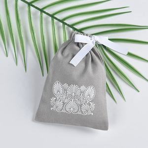 Sac à cordon en gros personnalisé, sac à dos en toile imprimé pour le sport, sacs à cordon en coton pour le shopping en extérieur - Product Image 3