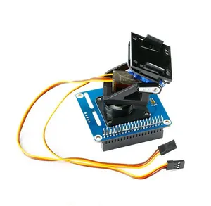 Controlador de servomotor Raspberry Pi para cámara 2-DOF Pan-Tilt HAT Detección de intensidad de luz Interfaz I2C PCA9685 PWM Chip TSL2581