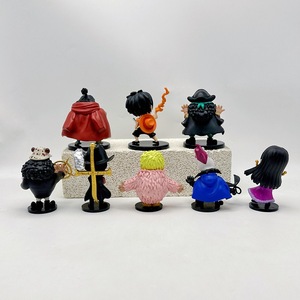 8 unids/set una pieza Boa Hancock Ace Donquixote Doflamingo Mihawk Kuma Jinbe colección Modelo figura de acción Anime muñeca Juguetes - Product Image 5