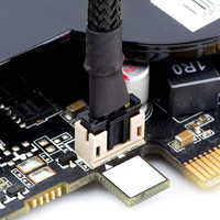 Angitu 24awg Carte mère PH2.0 4Pin à 1x 2x CPU Fan PWM Adapter Mini 4Pin Graphics Cards Fan Cable-10cm