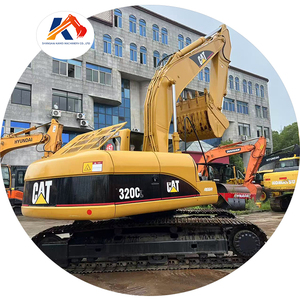 Excavadora de 20 toneladas, excavadora mediana Cat320c Cat325c Cat330c, motor Cat 3066T, capacidad de la cucharón de 0.8m³, potencia de 110kw, Cat 320cl usada - Product Image 1