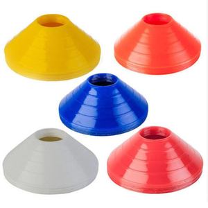 50 Conos de Entrenamiento de Agilidad para Fútbol, Multicolores, Discos Marcadores de Fútbol, Equipo de Entrenamiento Deportivo Portátil para Fútbol - Product Image 6
