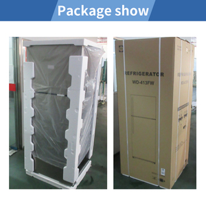 Réfrigérateur américain standard ODM à double porte pour la maison, réfrigérateur à refroidissement par air, congélateur supérieur - Product Image 5