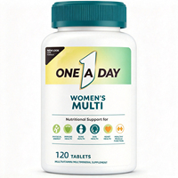 Comprimés multivitaminés quotidiens pour femmes de qualité supérieure avec biotine, fer, acide folique, calcium, zinc, 120 unités, certifiés GMP, fournisseur OEM