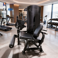 Appareil de musculation professionnel à charges guidées, combiné pour soulevé de cuisse assis et extension de jambe, pour l'entraînement des quadriceps