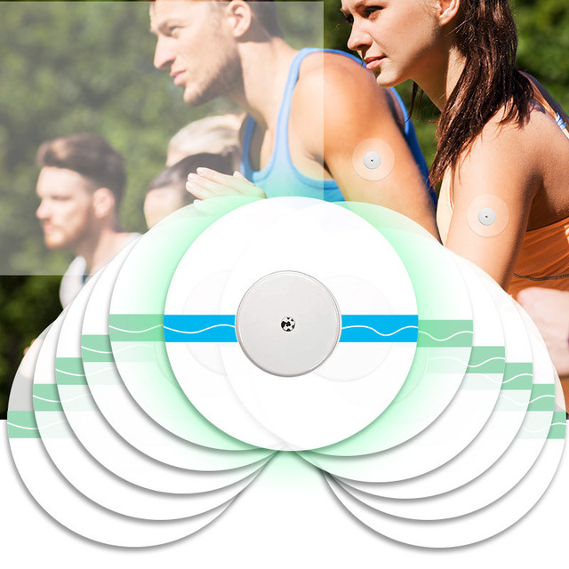 Traceless Anti-Slip Sports Sensor Patch Non-Falling Small Product Fixed Appliance Accessories For Entertainment