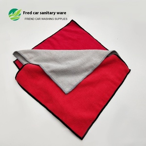 Chiffon de lavage de voiture en microfibre absorbante 1200 g/m², petite serviette <span class=keywords><strong>carrée</strong></span> épaisse, <span class=keywords><strong>nappe</strong></span> en boîte pour cuisine ou nettoyage de voiture - Product Image 2