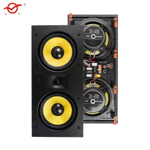 Haut-parleur de plafond Bluetooth sans fil 6 pouces montage passif 10 pouces haute qualité pour la musique de fond Double 8 carré - Product Image 1