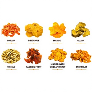 Rodajas de Kiwi, Naranja, Fresa y Maracuyá Recubiertas de Chocolate, Snack Tropical Dulce en Forma de Bola, Procesadas en Sirope - Product Image 5