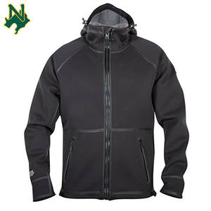 Chaqueta Typhoon Personalizada para Hombre, Sudadera con Capucha de Neopreno, Interior Forrado de Felpa, Cortavientos, Impermeable, Sudadera Técnica sin Estampado - Product Image 4