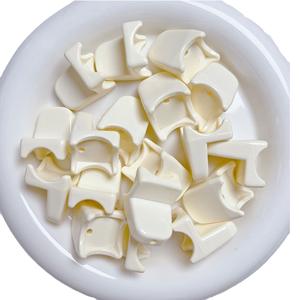 Garantía de calidad, accesorios de joyería DIY, Banco de óvulos inferior pintado a mano, cuentas de plástico y Lucite de calidad pintadas de Color Acrílico - Product Image 2