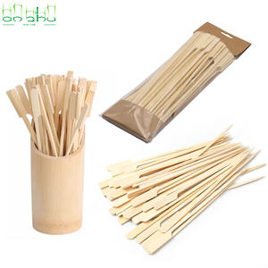 Nouvelles brochettes jetables en bambou Teppo de 12 cm pour barbecue - Product Image 1