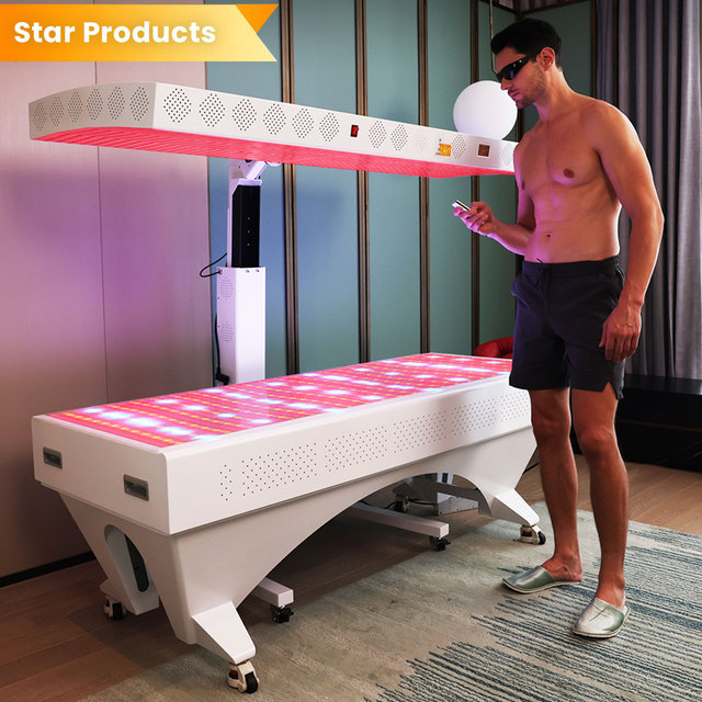 IDEATHERAPY Beauty Remote APP Led Therapy Red Light Panel Full Body Infrared Therapy Device Red Light Therapy Panel Bed