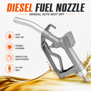 Boquilla de Dispensador de Combustible para Gasolinera ZH-J60 con Apagado Automático, Alto Flujo de 60L/min, para Gasolina y Diésel, para Depósitos de Combustible y Minería - Product Image 2