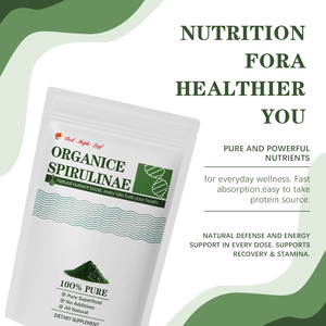 Poudre de Spiruline Biologique, Superaliment Herbal Pur, Riche en Protéines et en Chlorophylle, Certifié GMP, Approvisionnement en Vrac pour le Soutien de la Bien-être - Product Image 5