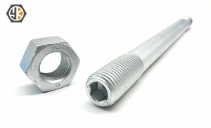 M36 lớp 10.9 lưỡi <span class=keywords><strong>Stud</strong></span> dacromet lục giác ổ cắm gió <span class=keywords><strong>Stud</strong></span> Bolt - Product Image 4