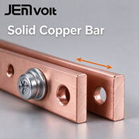 Barre de terre compacte en cuivre haute tension JEMA, barre omnibus de mise à la terre, bande de bornes, protection contre la foudre, applications électriques