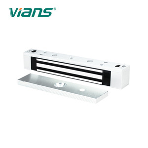 Serrure Électromagnétique à <span class=keywords><strong>Porte</strong></span> Unique 180kg 12V 24V à Fixation Murale Finition Polie Durable Déverrouillage Sans Clé 350lbs - Product Image 6