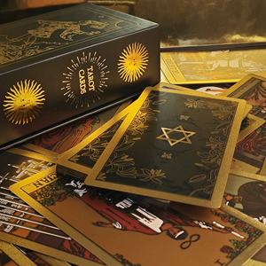 Kartu <span class=keywords><strong>Tarot</strong></span> Golden Edge Asli Kartu PVC Koleksi Neo Rider <span class=keywords><strong>Tarot</strong></span> Grosir - Product Image 2