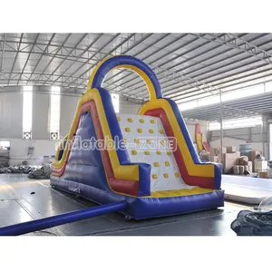 Water slide kid inflável, inflável água slide para intertube