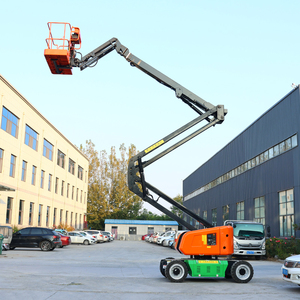 Piattaforma di Lavoro Aerea Articolata Semovente Idraulica Diesel 4WD da 15m, 17m, 19m <span class=keywords><strong>per</strong></span> Impianti Industriali - Sollevatore a Braccio - Product Image 4