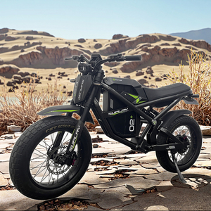 New Arrival Customized 72v 3000w Fat Tire Mountain Dirt Bike - Product Image 2