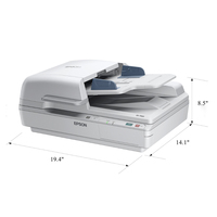 Pour le scanner de documents à plat Epson WorkForce DS-7500 avec vitesse ADFat duplex jusqu'à 40ppm/80ipm capacité ADF de 100 feuilles