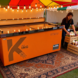 Congélateur <span class=keywords><strong>coffre</strong></span> à ouverture par le haut, congélation rapide, économie d'énergie, température stable - Product Image 2