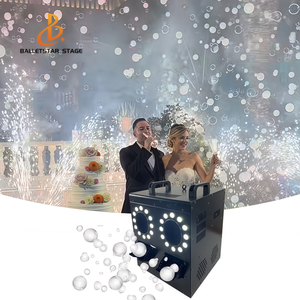 Led RGB sương mù điện và máy bong bóng DMX điều khiển từ xa với 2 thiết bị mắt cho đám cưới và hiệu ứng khói Băng khô - Product Image 3