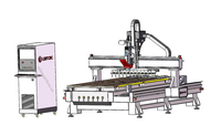 1325 bois CNC routeur 3 axes 4 * 8ft 1300*2500mm 3D CNC bois Portable bois CNC Machines à vendre