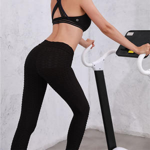 <span class=keywords><strong>Pantaloni</strong></span> sportivi attillati 2024 <span class=keywords><strong>donna</strong></span> Leggings sportivi da palestra a vita alta <span class=keywords><strong>pantaloni</strong></span> da Yoga Jacquard Fitness Legging <span class=keywords><strong>pantaloni</strong></span> da corsa - Product Image 6